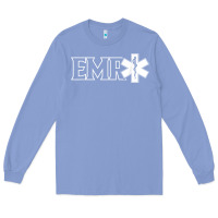 Colony Blue emr ambulance ems emt emergency medical responder t shirt Long Sleeve Tee - linhVisuals