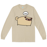 Mushroom no pug Long Sleeve Tee - linhVisuals