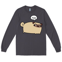Smoke no pug Long Sleeve Tee - linhVisuals