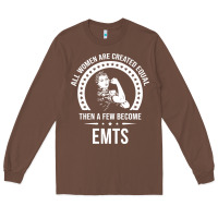 Chestnut emt shirts for women  emt pullover hoodie Long Sleeve Tee - linhVisuals