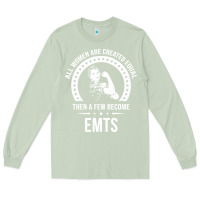Matcha emt shirts for women  emt pullover hoodie Long Sleeve Tee - linhVisuals