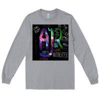Heather Grey #ajr (9) Long Sleeve Tee - linhVisuals