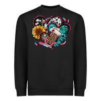 Black nurse hearts Heavyweight Sweatshirt - Jasminsmagicworld
