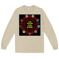 Mushroom king gizzard & the lizard wizard Long Sleeve Tee - linhVisuals