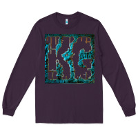 Plum king gizzard Long Sleeve Tee - linhVisuals