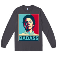 Smoke carol peletier badass the walking dead Long Sleeve Tee - linhVisuals