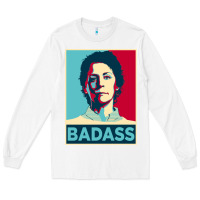 White carol peletier badass the walking dead Long Sleeve Tee - linhVisuals