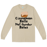 Mushroom cinnamon rolls not gender roles Long Sleeve Tee - linhVisuals