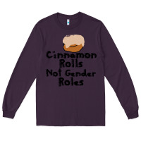 Plum cinnamon rolls not gender roles Long Sleeve Tee - linhVisuals