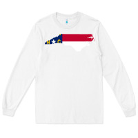 White flag north carolina tshirt Long Sleeve Tee - linhVisuals