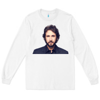 White JOSH GROBAN Long Sleeve Tee - linhVisuals