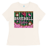 Bone baseball sister tumbler Ladies Tee - BundleAndBundleShop