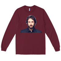 Burgundy JOSH GROBAN Long Sleeve Tee - linhVisuals