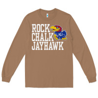 Toasted Coconut rock chalk jayhawk ku tshirt Long Sleeve Tee - linhVisuals