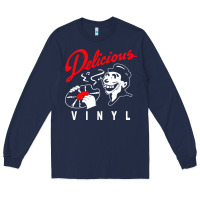 Navy delicious vinyl Long Sleeve Tee - linhVisuals