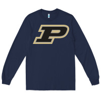 Navy Purdue Boilermakers, Gear Long Sleeve Tee - linhVisuals