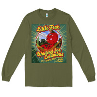 Army Green waiting for columbus - little feat Long Sleeve Tee - linhVisuals
