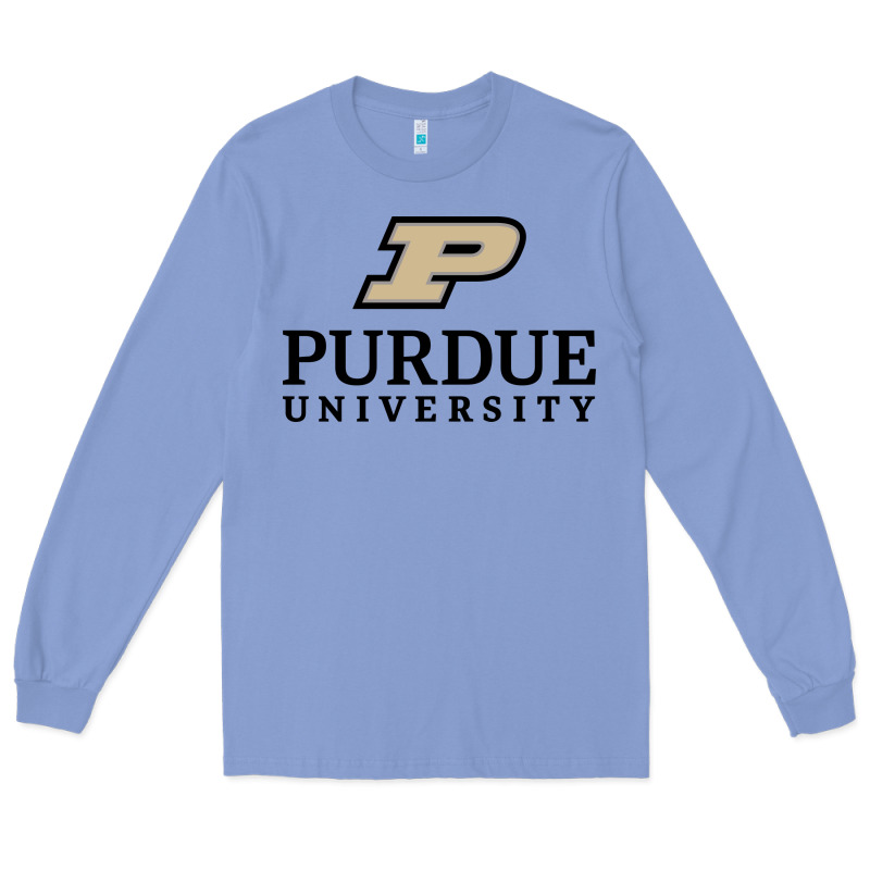 Purdue University, Apparel Long Sleeve Tee by linhVisuals | Teevron