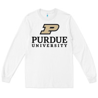White Purdue University, Apparel Long Sleeve Tee - linhVisuals