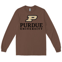 Chestnut Purdue University, Apparel Long Sleeve Tee - linhVisuals
