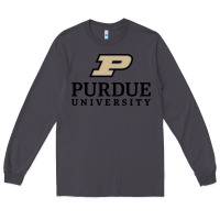 Smoke Purdue University, Apparel Long Sleeve Tee - linhVisuals