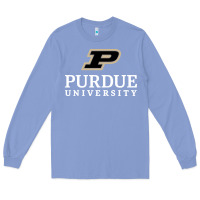 Colony Blue Purdue University, Apparel Long Sleeve Tee - linhVisuals