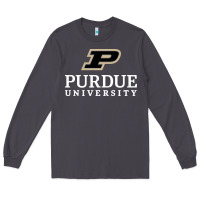 Smoke Purdue University, Apparel Long Sleeve Tee - linhVisuals