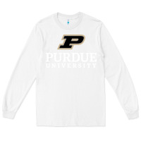 White Purdue University, Apparel Long Sleeve Tee - linhVisuals