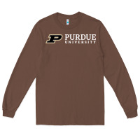 Chestnut Purdue University, Apparel Long Sleeve Tee - linhVisuals