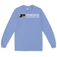 Colony Blue Purdue University, Apparel Long Sleeve Tee - linhVisuals