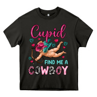 Asphalt cupid find me a cowboy Heavy Core Tee - OliviaCreatesArt