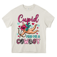Cream cupid find me a cowboy Heavy Core Tee - OliviaCreatesArt