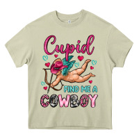 Mossy cupid find me a cowboy Heavy Core Tee - OliviaCreatesArt