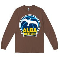 Chestnut berlin albatrosse #ffce00 alba berlin, berlin, germany,  bg charlotten Long Sleeve Tee - linhVisuals