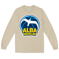 Mushroom berlin albatrosse #ffce00 alba berlin, berlin, germany,  bg charlotten Long Sleeve Tee - linhVisuals
