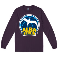 Plum berlin albatrosse #ffce00 alba berlin, berlin, germany,  bg charlotten Long Sleeve Tee - linhVisuals