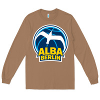 Toasted Coconut berlin albatrosse #ffce00 alba berlin, berlin, germany,  bg charlotten Long Sleeve Tee - linhVisuals