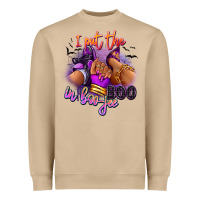 I Put The Boo In Boo-jee Sneaker And Heel Heavyweight Sweatshirt | Teevron