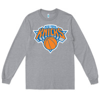 Heather Grey knickerbockers #006bb6 Long Sleeve Tee - linhVisuals