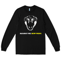 Black Against Me! Long Sleeve Tee - linhVisuals
