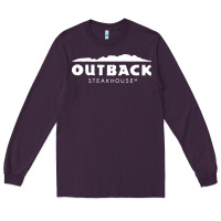Plum Outback Steakhouse Long Sleeve Tee - linhVisuals