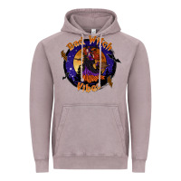 Bad Witch Vibes Vintage Hoodie | Teevron
