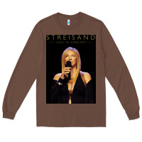 Chestnut #barbra streisand live in concert tour 2022 Long Sleeve Tee - linhVisuals