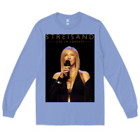 Colony Blue #barbra streisand live in concert tour 2022 Long Sleeve Tee - linhVisuals