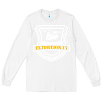 White Extortion 17 seals team six Long Sleeve Tee - linhVisuals