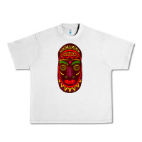 Lunar Rock african masks 3 Urban Heavy Tee - BundleAndBundleShop