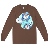 Chestnut poliwag watercolor Long Sleeve Tee - linhVisuals