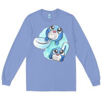 Colony Blue poliwag watercolor Long Sleeve Tee - linhVisuals