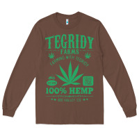 Chestnut tegridy farms Long Sleeve Tee - linhVisuals