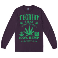 Plum tegridy farms Long Sleeve Tee - linhVisuals